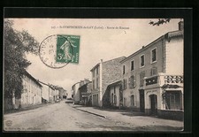 CPA St-Symphorien-de-Lay, Route de Roanne 1911 
