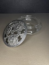 Bonbonnière verre couvercle