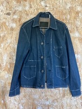 Veste En Jean Worker Levi’ S Strauss Collector Logo Brodé 40 Femme