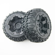 Knobby off road tires wheels