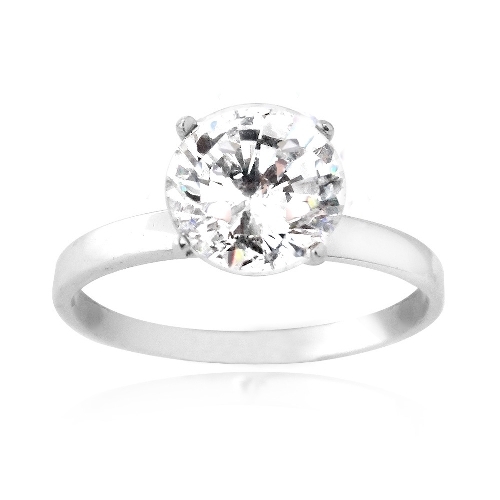 925 argent 2ct - 2ct, zircone