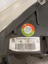 Optique avant principal gauche