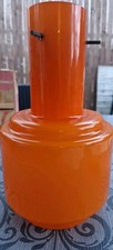 Années 70/ 80  Vintage Lustre orange  Opaline Retro,