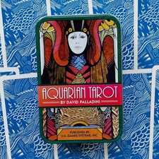 Verseau Tarot Boite Metal Pont