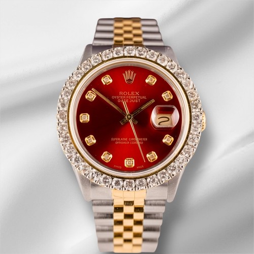 Rolex datejust 36mm acier - 36mm, yg/acier