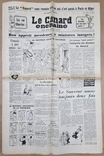 Le CANARD ENCHAINE numéro