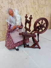 1 santon ancien habillé de