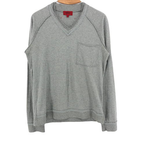 Hugo boss pull over cou - hugo, gris