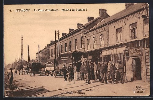 Carte postale jeumont le - postale, jeumont,