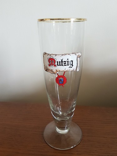 Ancien verre biére - verre,