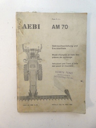 Aebi 3204 4203 mode - 3204-4203,