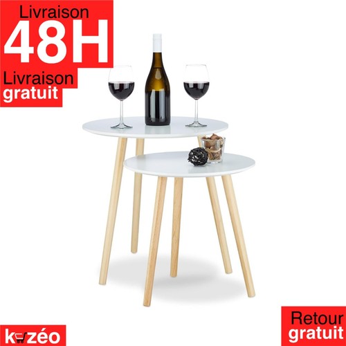 Relaxdays lot tables - lot, 2