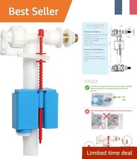 Mécanisme de Chasse d'Eau WC Yossee - Fabriqué en UE, Silencieux et Durable