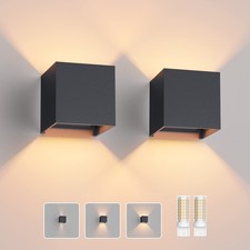 2 Pack Applique Mural avec