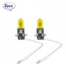 Ampoules H3 55W Feux Jaune Longue portee antibrouillards 2700K Auto moto 12V