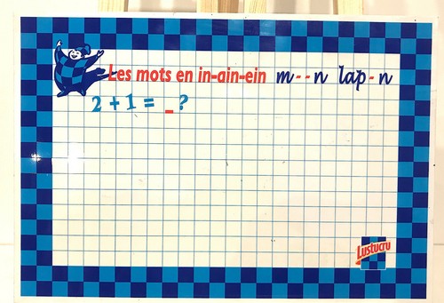 Ancienne ardoise publicitaire - ancienne,