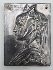 Plaque (ARGENT) : ALSACE -