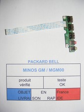 Platine USB & JACKS pour PACKARD BELL MINOS GM - MGM00