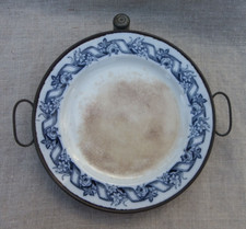 ANCIENNE ASSIETTE CHAUFFANTE