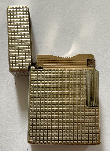 Rare briquet plaque argent - en,