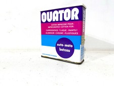 Bidon ancien OUATOR pour Automobile Collection Garage Huile Station Service