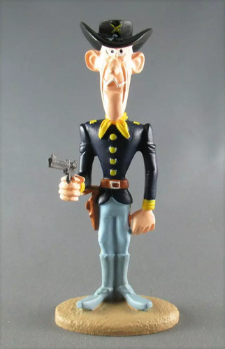 Lucky luke figurine résine - lucky,