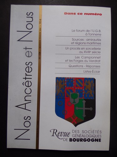 Nos ancêtres et nous - ancêtres,