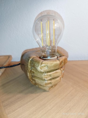 Magnifique lampe rétro