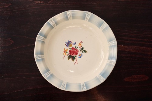 Plat service rond vintage - service,