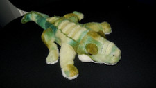doudou peluche crocodile vert