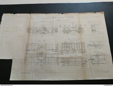 ANNALES PONT et CHAUSSEES (Norvège) - Plan des Voies de Communications 1887