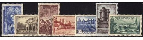 France stamp yvert 388 - france, "