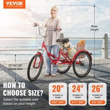 New Folding Adult Tricycle
