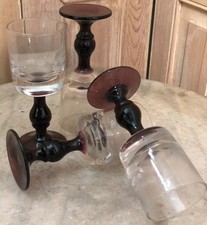 Série de 4 Verre Soufflé