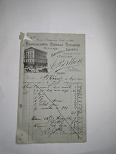 Facture Quincaillerie Fabrique