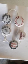 Lot 5 Bouchon Biere Porcelaine Capsule Bar Bistrot Bouteille
