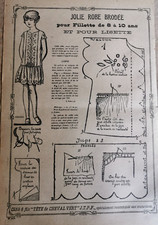 PATRON ORIGINAL POUR LA POUPEE