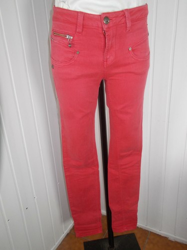 Pantalon jean rose délavé - jean,