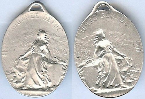 Insigne journées 1914 1918 - insigne,
