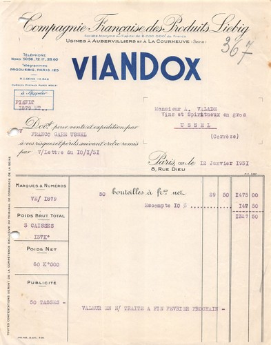 1931 compagnie francaise des - ,