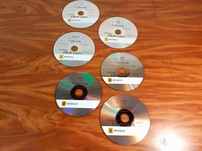 Lot 6 CD programme / mise à jour dialogys  pour RENAULT Valise diag CLIP 