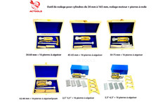 Outil de rodage pour cylindres de 34 à 165 mm, rodage moteur + pierres à roder 4