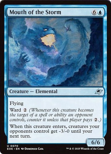 Mouth the storm - of,