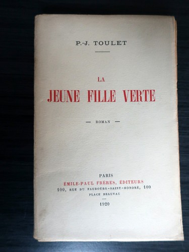 Jeune fille verte p j - la,