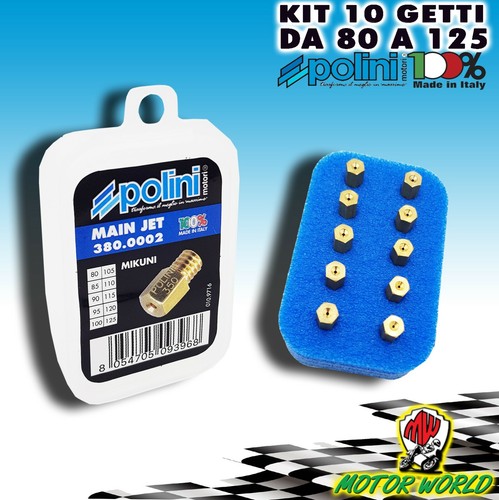 Polini jeu gicleurs mikuni - polini, de