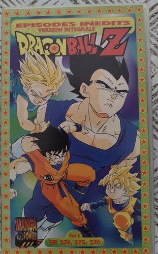 Cassette vhs dragon ball - ball, z