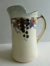 GRAND BROC DE TOILETTE ANCIEN HAMAGE &  MOULINS DES LOUPS NORD DECOR RAISINS