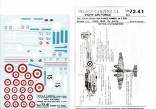 Carpena  1/72 decals 72.41