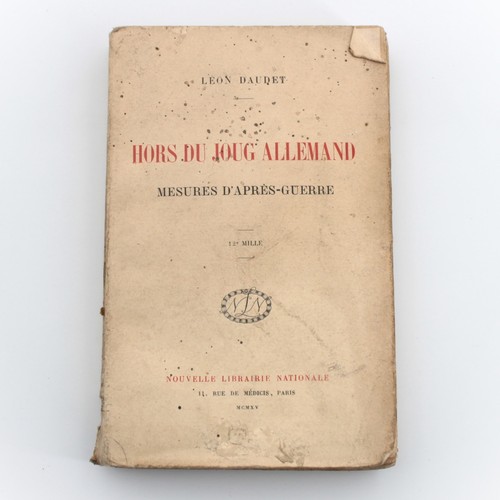 Hors joug allemand - allemand,