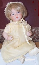 ALL PORCELAIN BISQUE ~ BABY DOLL ... LOVELY!